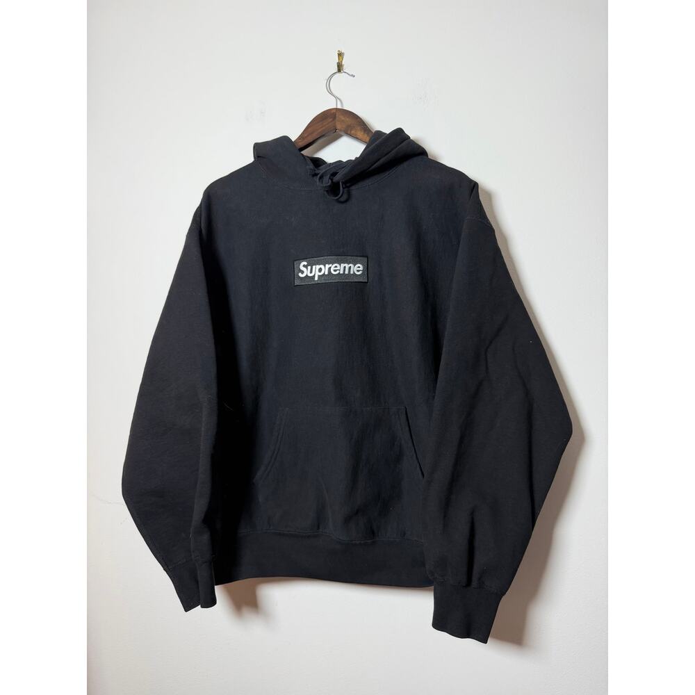 Supreme Box Logo Hooded Sweatshirt (FW23) Black